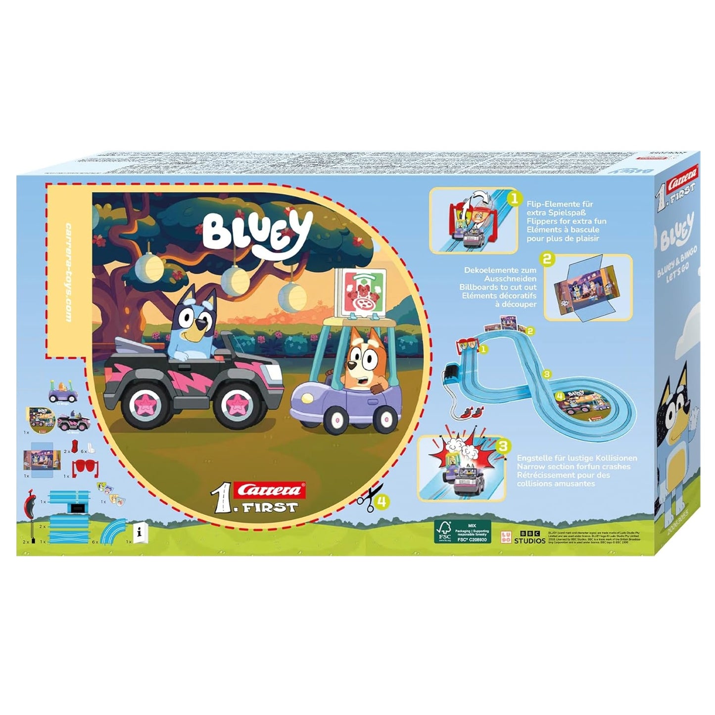 Carrera First Bluey & Bingo Race 2.9M