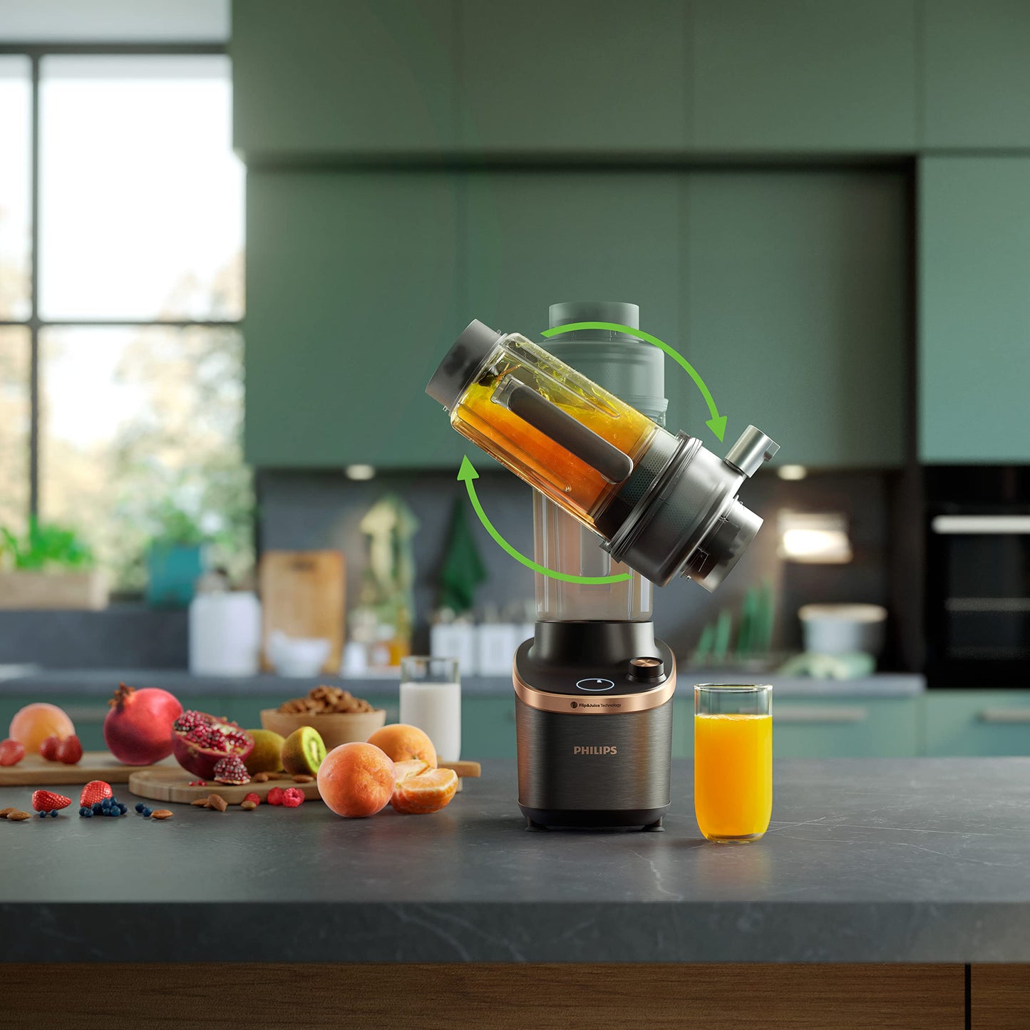 Philips Flip&Juice Blender 2L - HR3770/00