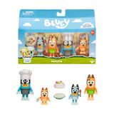 Bluey S13 Lets Play Chef Figure 4pk Pavlova