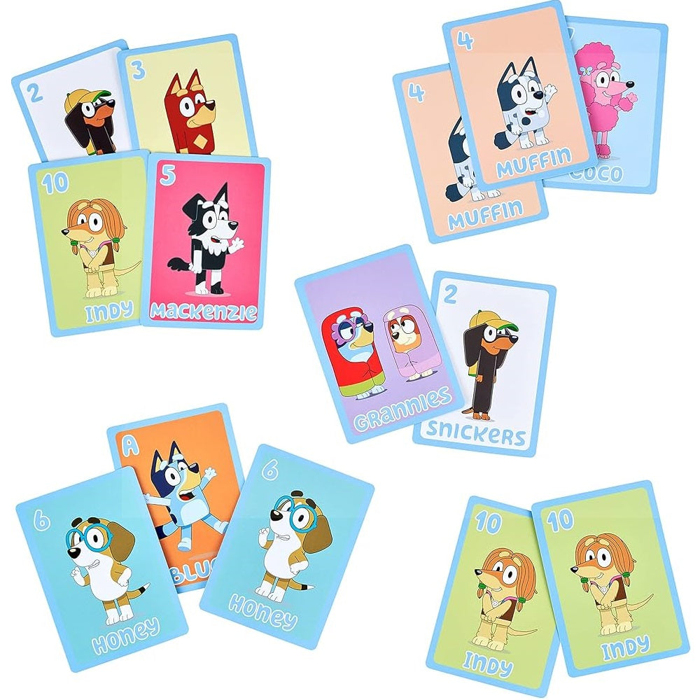 Bluey 5-In-1 Card Game Set