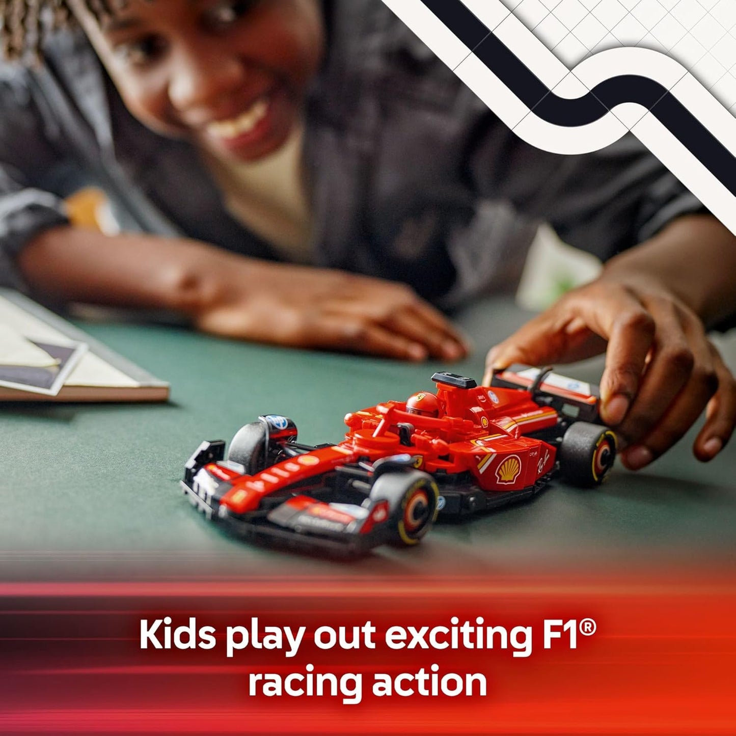 LEGO Speed Champions Ferrari SF-24 F1 Race Car