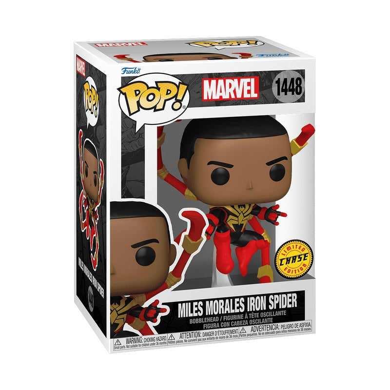 Pop! Marvel: Spider-Man Comics - Miles Iron Spider-Manider w/chase