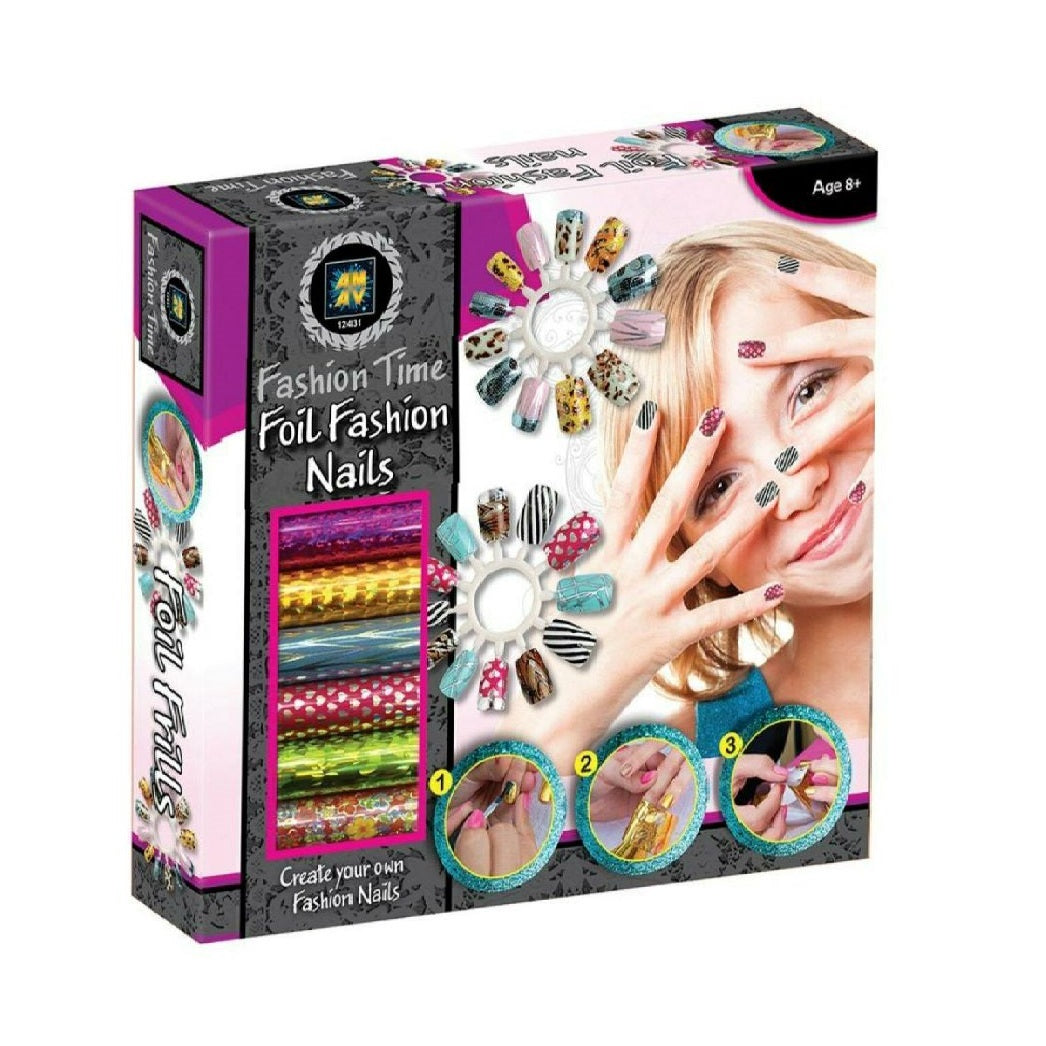 وقت الموضة - أظافر فويل العصرية