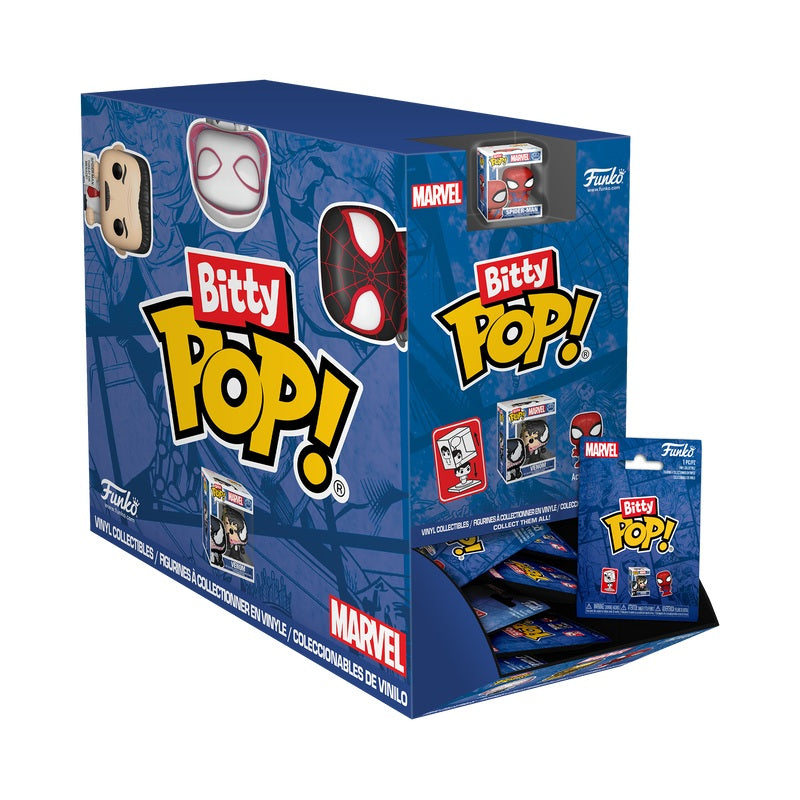 Bitty Pop! Marvel: Spider-Man Singles 32pc PDQ