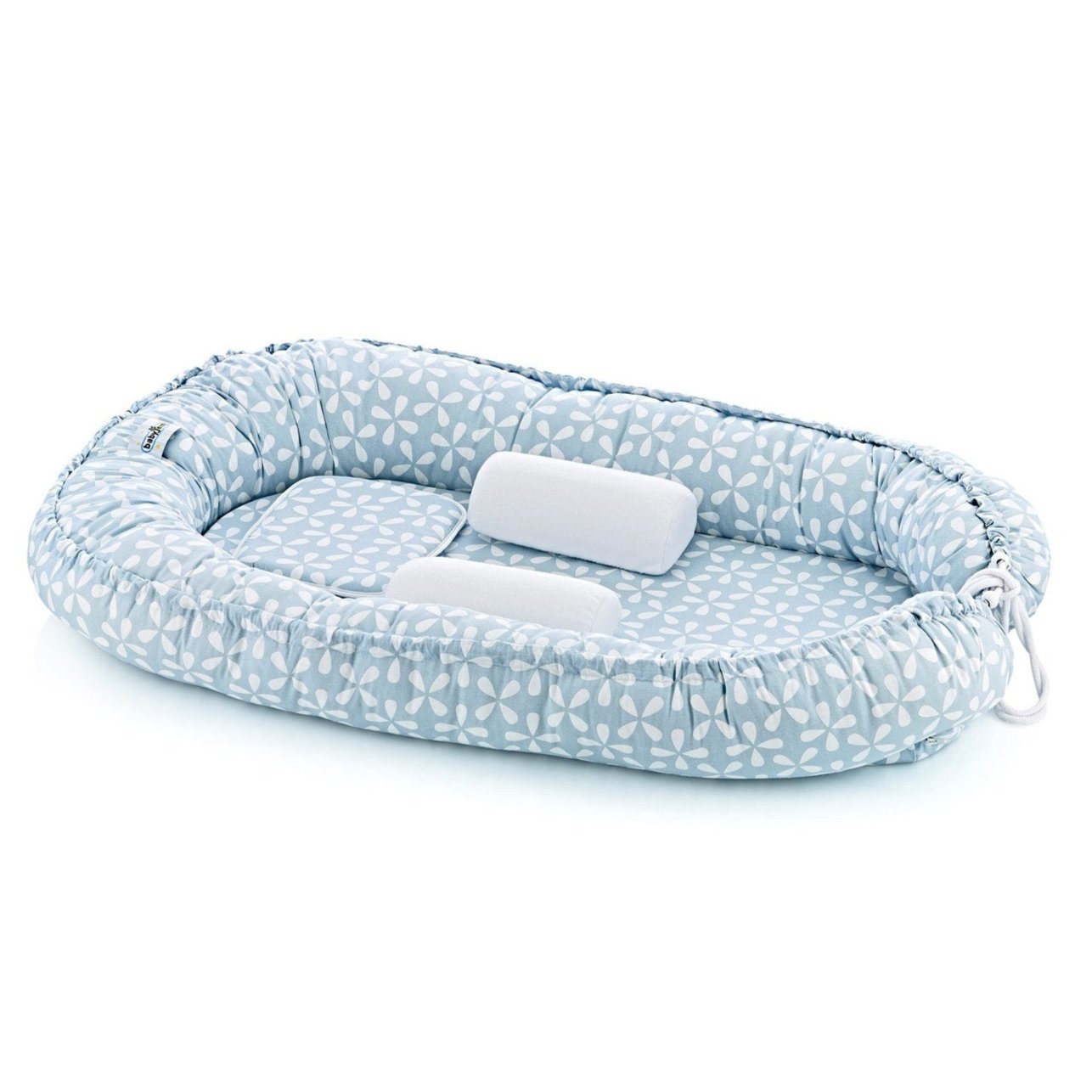 Babyjem - Babynest with Support Pillows - 0-6 Months - Blue