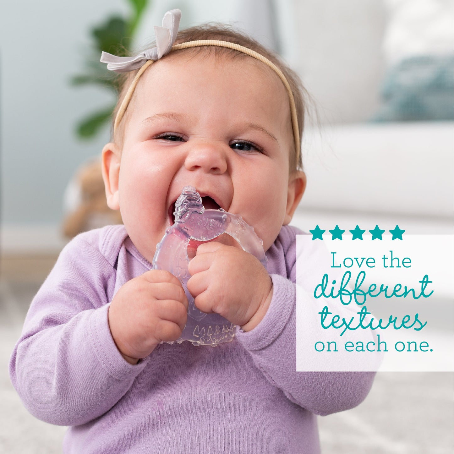 Infantino - Crystal Clear Teething Stages Gift Set