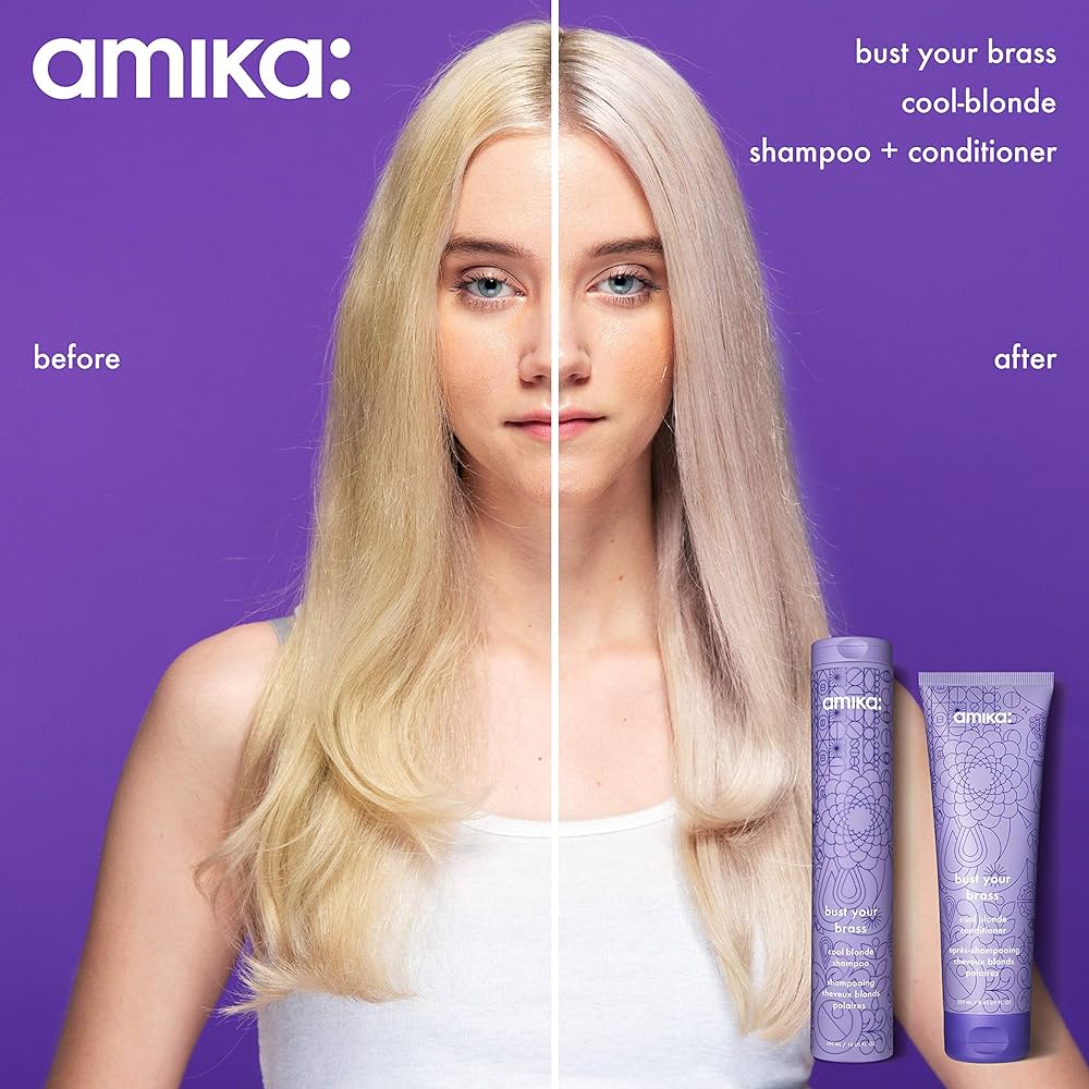 Amika - Bust Your Brass Cool Blonde Shampoo