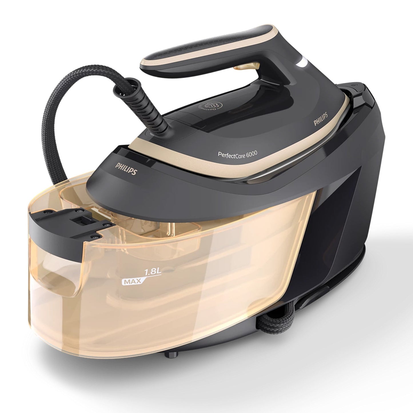 Philips 6000 Series PerfectCare Steam Iron 2400W, 1800mL PSG6064/86 - Black/Copper