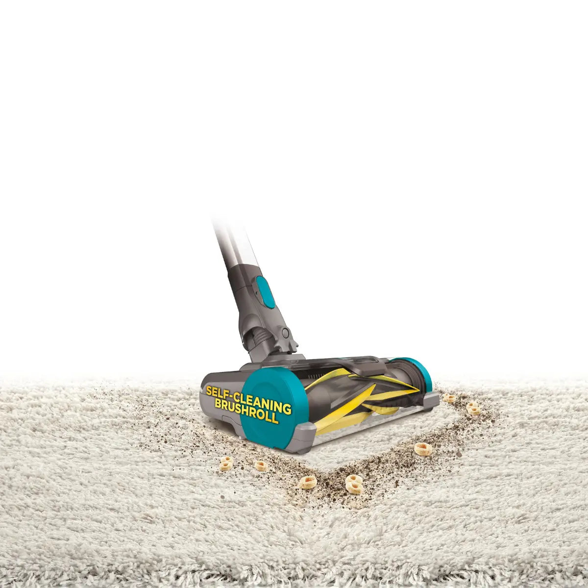 Shark Anti Hair Wrap Cordless Stick Vacuum Cleaner IZ102ME - Black/Peacock Blue