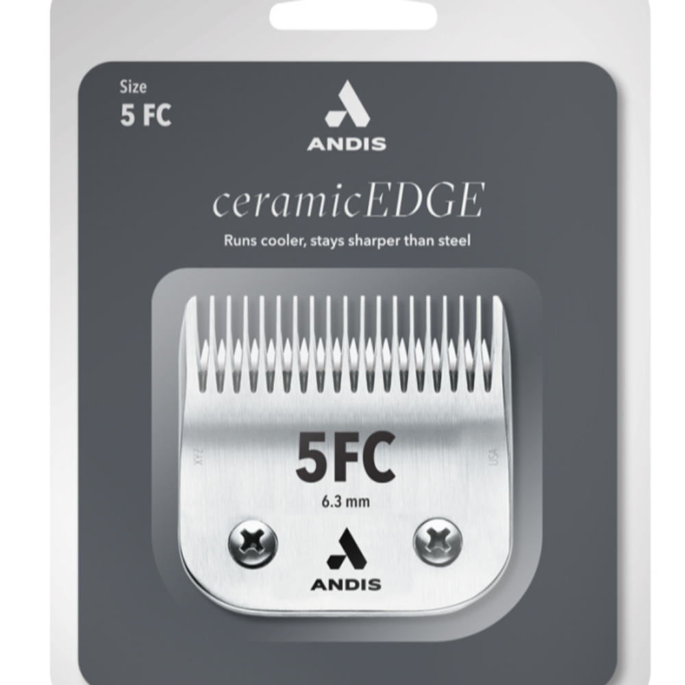 Andis CeramicEdge® Detachable Blade 5FC / 6.3mm for Pet Animal Clippers