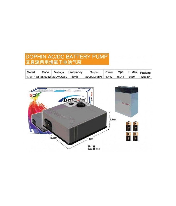 KW Zone KF150 Dophin AC / DC Battery Pump