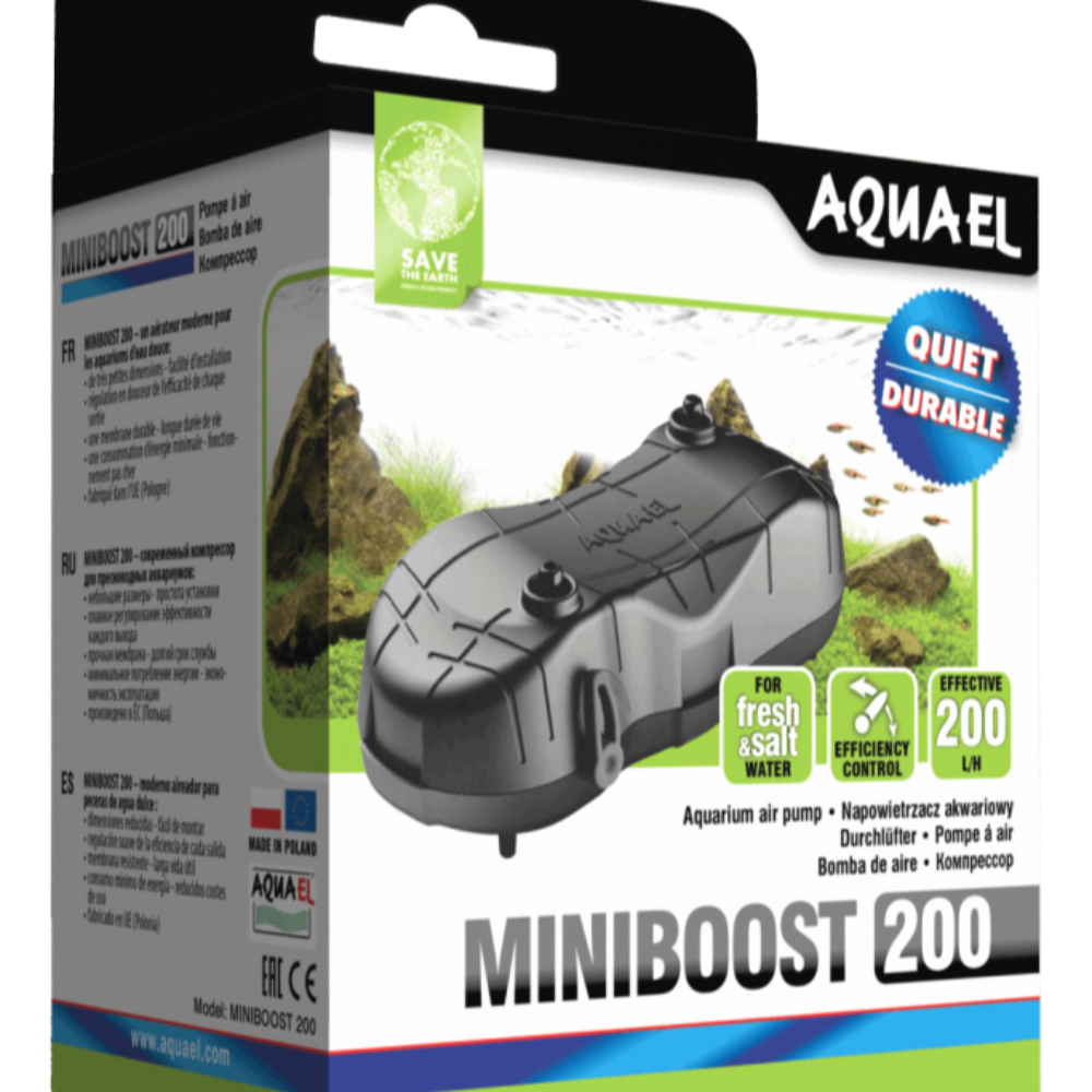 Aquael Miniboost Airpump 200L/h