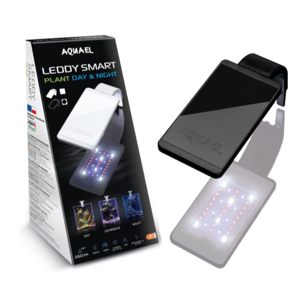 Aquael Leddy Smart Light Plant Day & Night Black 4.8W