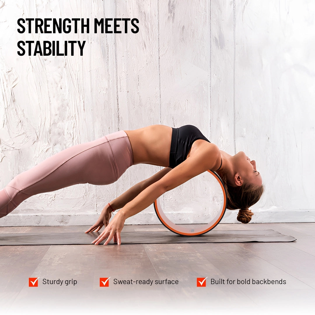 Axox Fitness Cork Yoga Wheel
