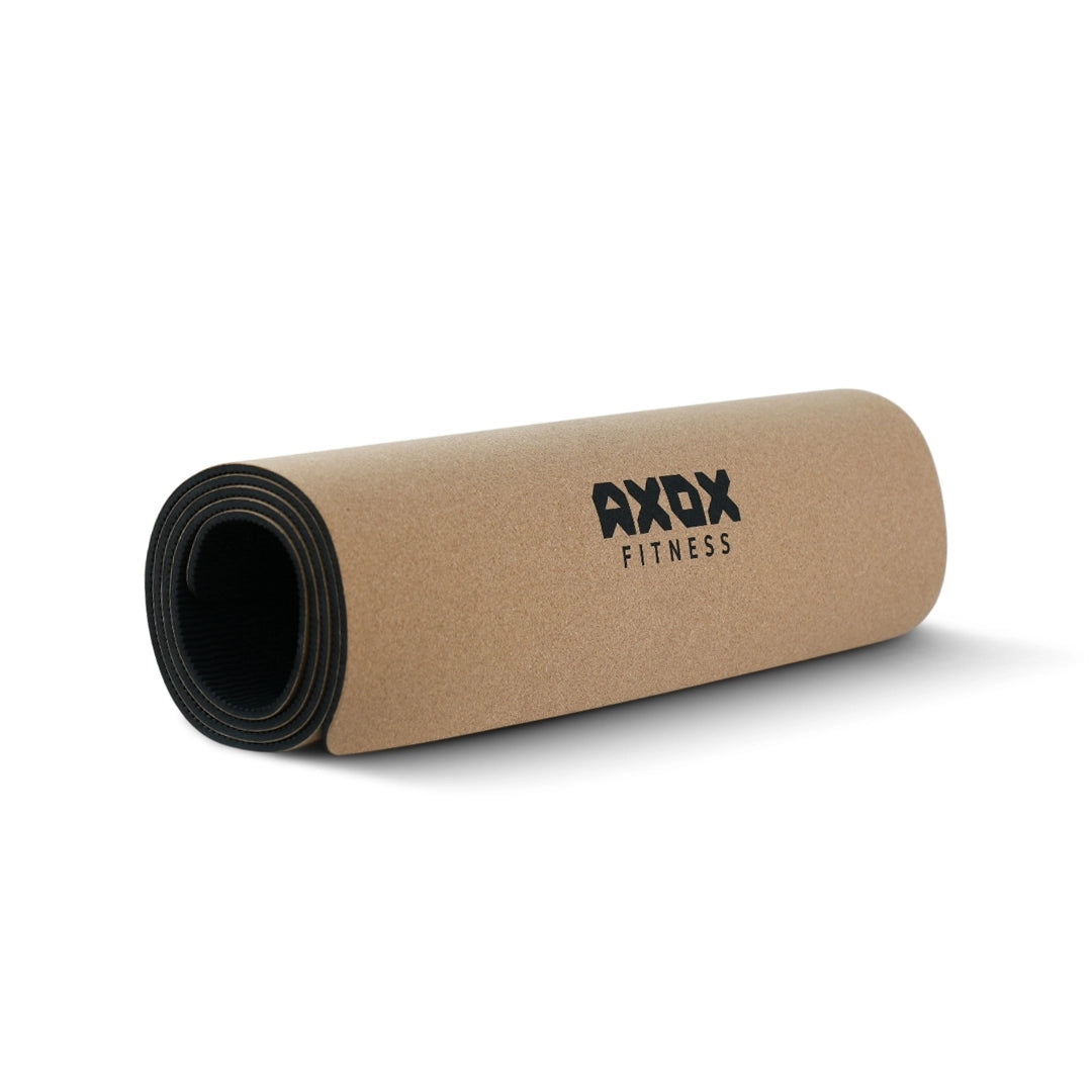 Axox Fitness Cork + TPE Yoga Mat
