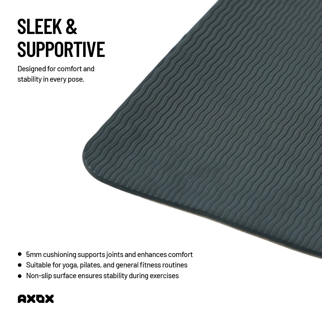 Axox Fitness Cork + TPE Yoga Mat