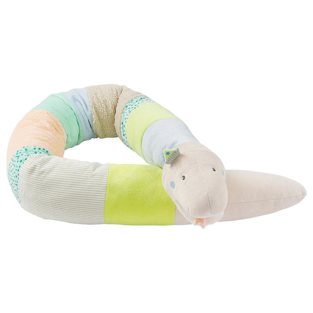 Babyjem - Caterpillar Positioner Velvet Pillow - 0-6 Months - Multicolour