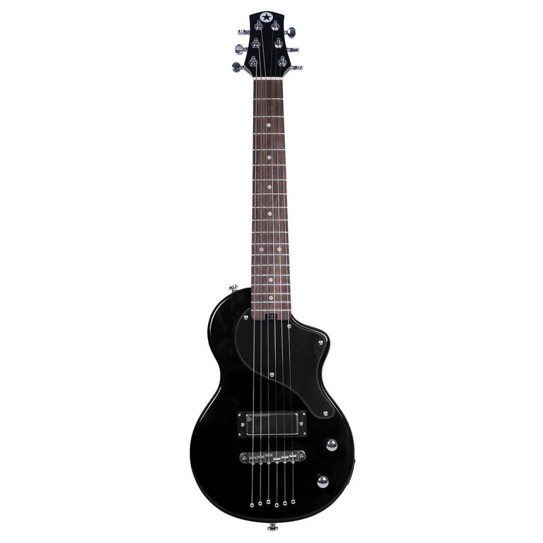 Carry-On Mini Electric Guitar ST Jet Black Finish