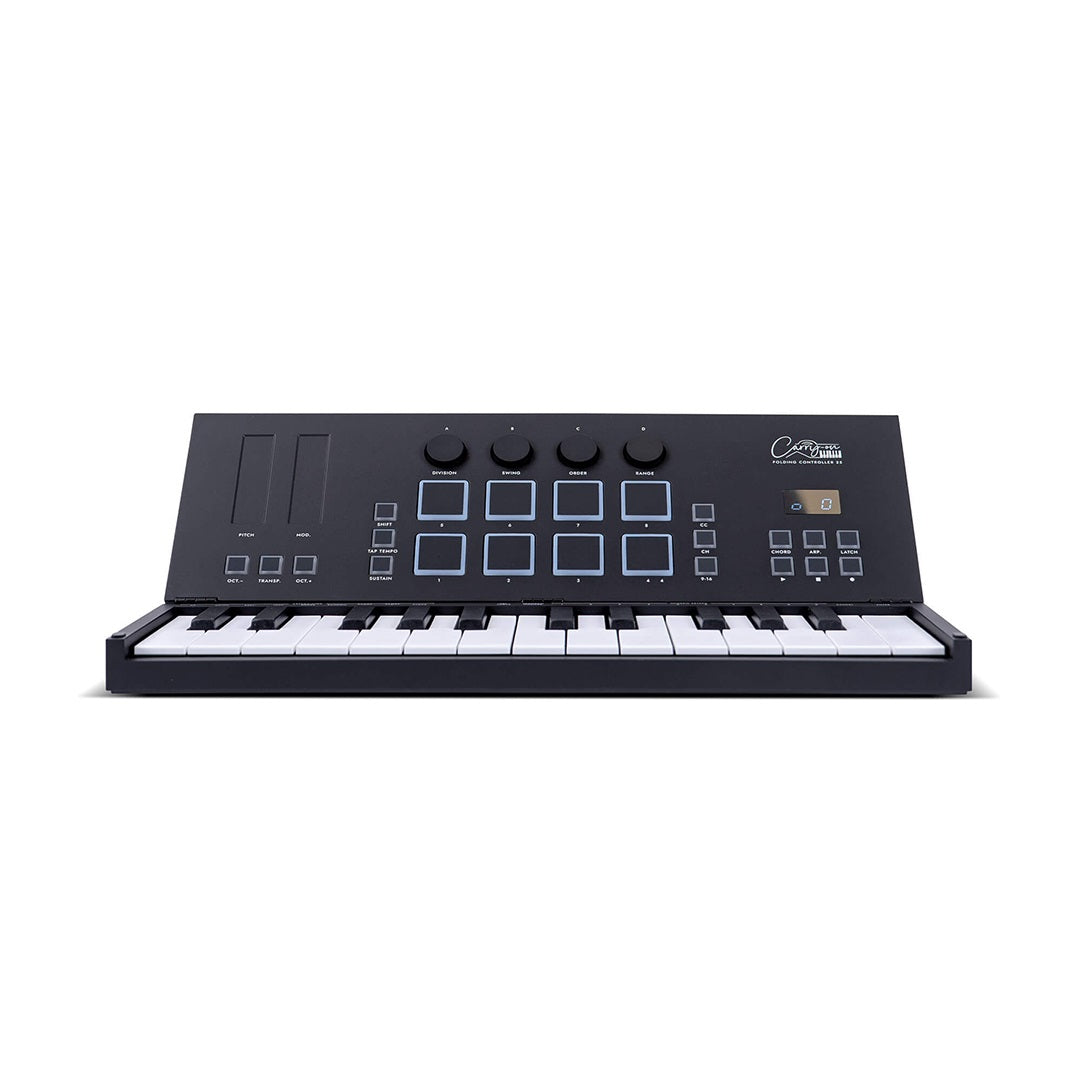 Carry-On FC-25 Small Midi Folding Controller 25 Keys with Drum Pads & Velocity Sensitivity