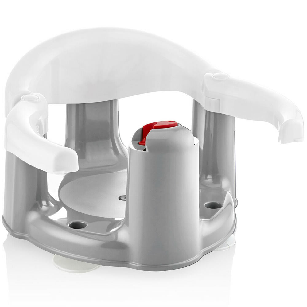 Babyjem - Anti-Slip Baby Bath & Feeding Seat - 6+ Months - White