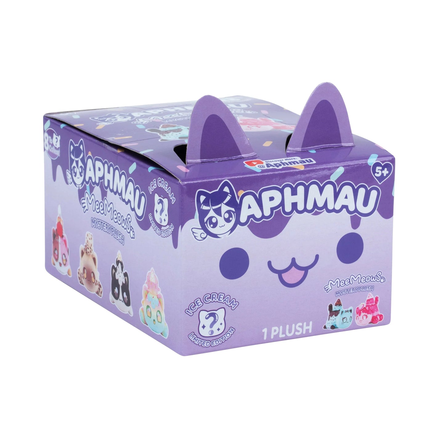 Aphmau Mystery MeeMeow Plush Ice Cream 6inch