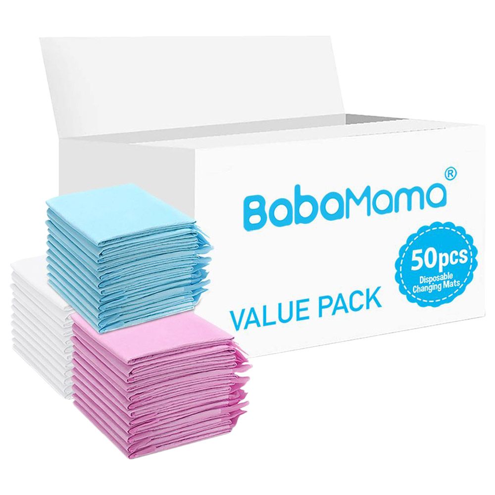 BabaMama - Disposable Changing Mats - 50 pcs