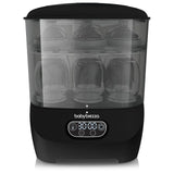 Baby Brezza One Step Baby Bottle Sterilizer and Dryer Advanced - Premium Black