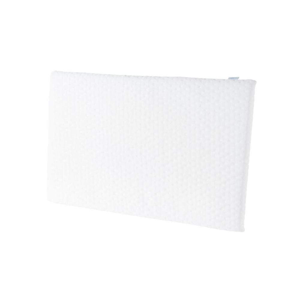 بيبي جيم - وسادة أطفال مضادة للاختناق - من عمر 0 إلى 6 أشهر - بيضاء