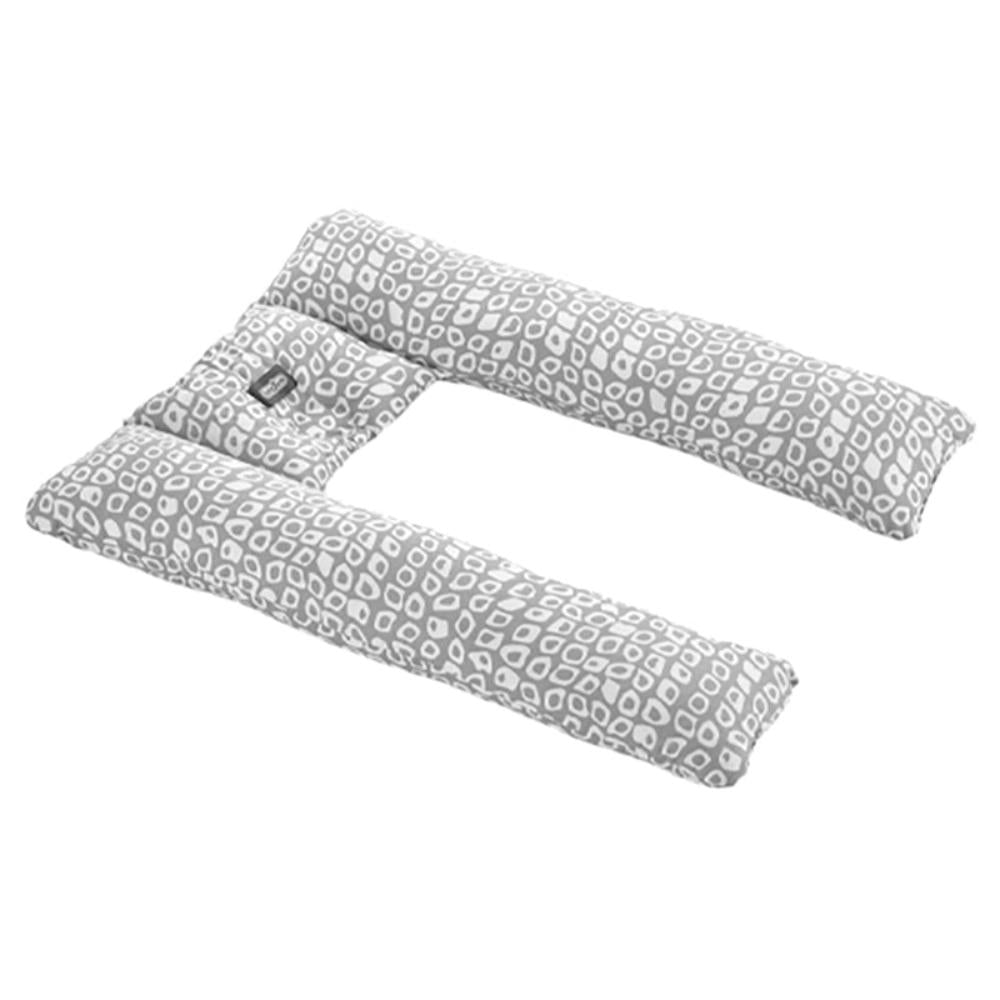 Babyjem - Babynest U Shape Pillow - 0-6 Months - Grey