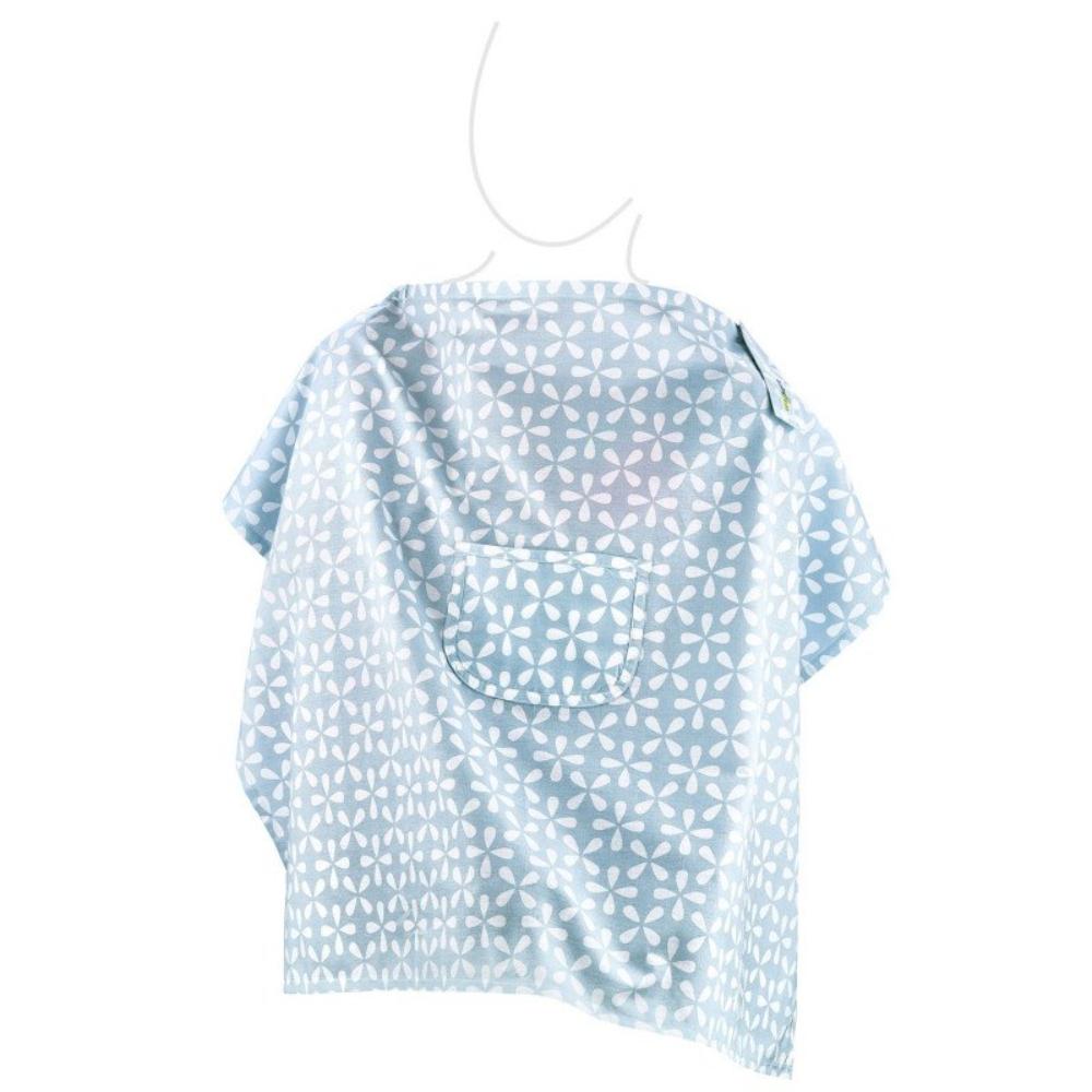 Babyjem - Nursing Apron with Pocket - Blue