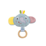 Babyjem - Small Elephant Toy - 0+ Years - Green - 0 Months+