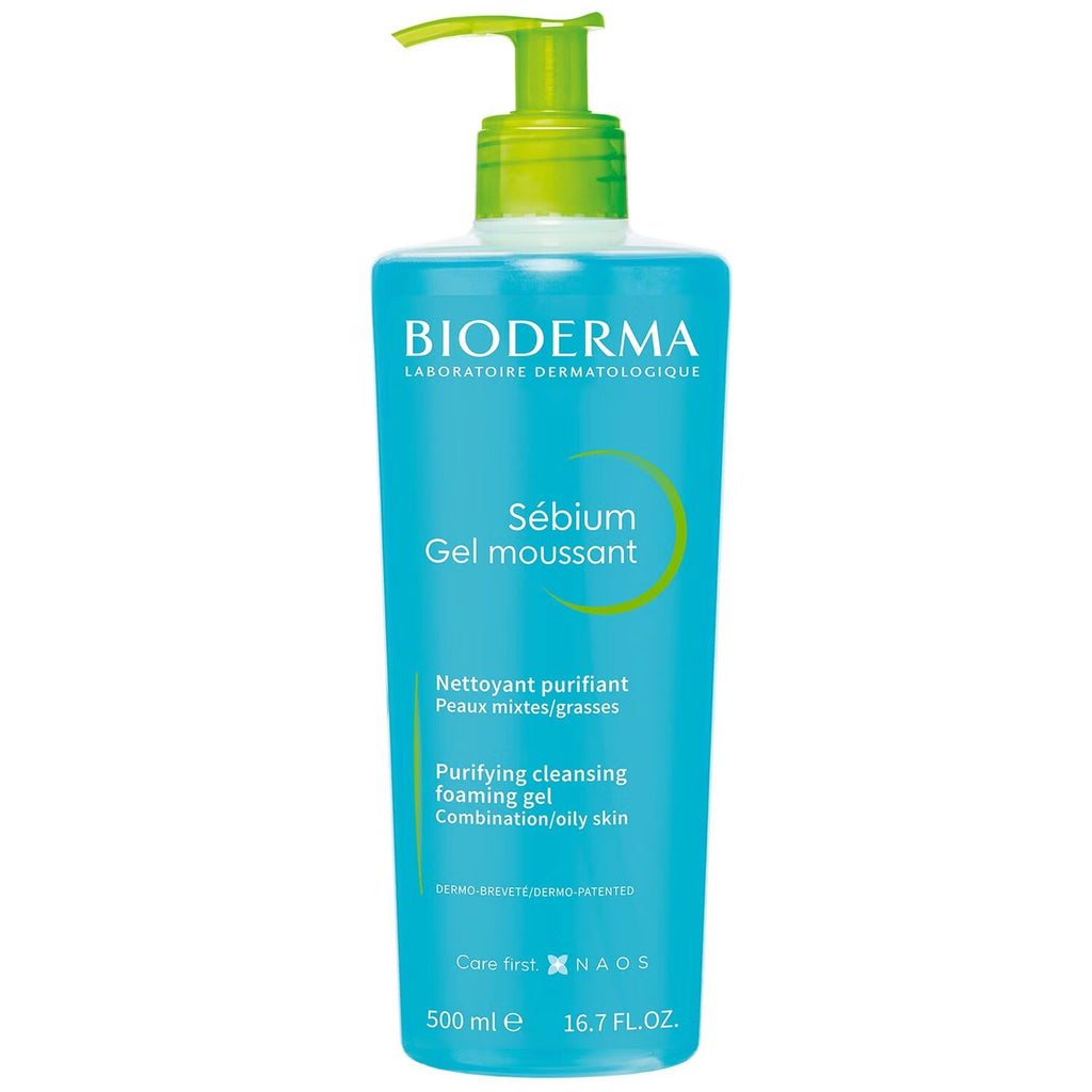 Bioderma - Sébium Purifying Foaming Gel Oily to Blemish-Prone Skin 500ml