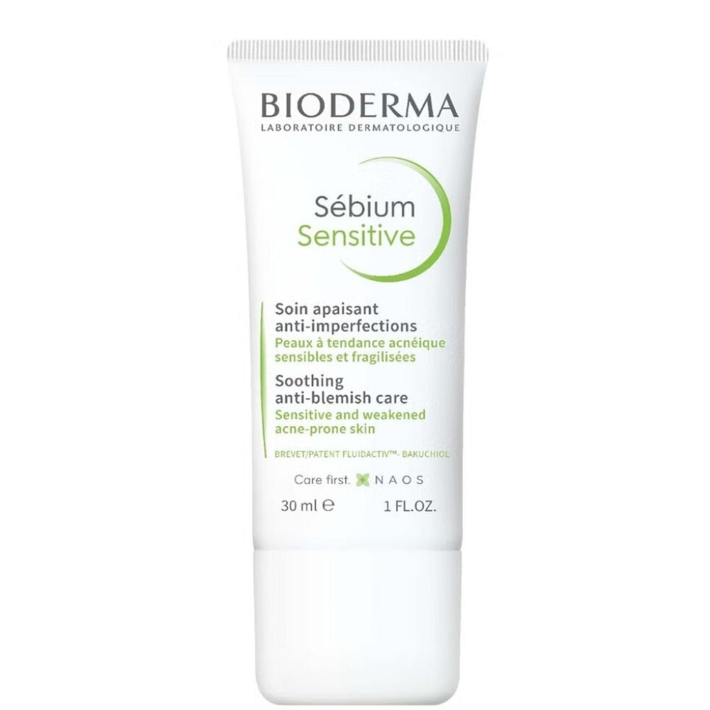 Bioderma - Sebium Sensitive Soothing Moisturising Anti-Blemish Cream 30ml