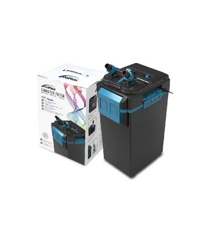 KW Zone Dophin CO2 Canister Filter Common Priming 950L/H
