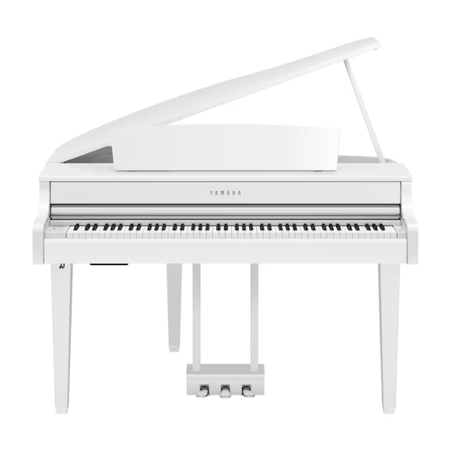 Yamaha Clavinova CLP-865 GP Digital Piano With Bench - Polished White
