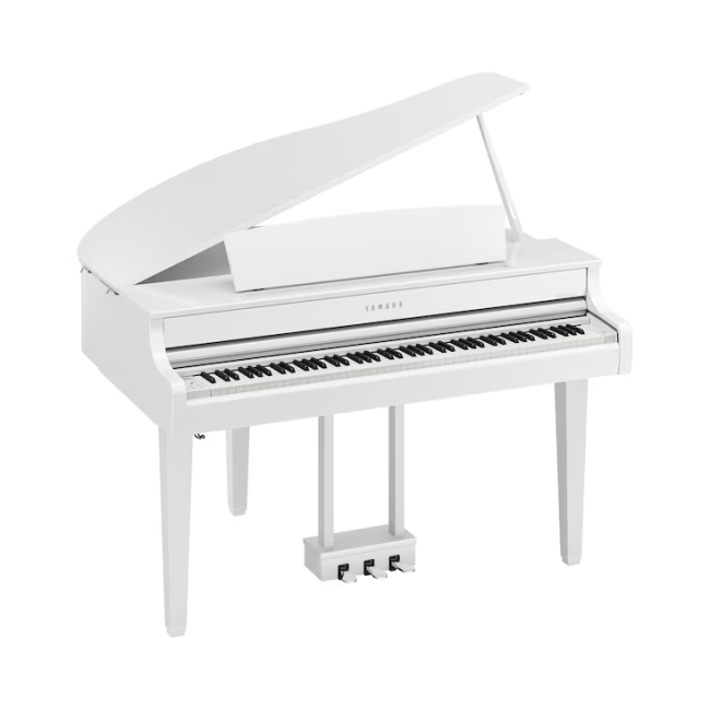 Yamaha Clavinova CLP-865 GP Digital Piano With Bench - Polished White
