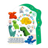 Haku Yoka - Shaped Crayons - Dino Finger Crayon