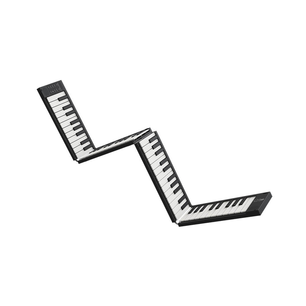 Carry-On 88 Keys Folding Piano with Touch Sensivity and Midi Over Bluetooth - Black Color