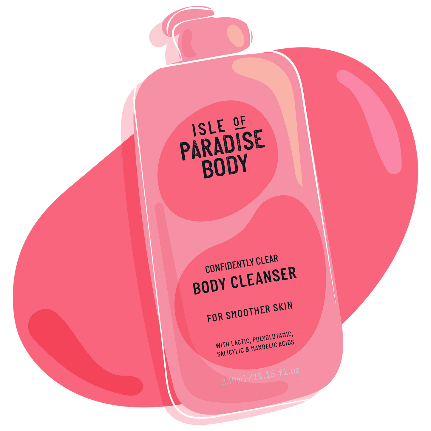 Isle of Paradise Exclusive Confidently Clear Body Cleanser 330ml