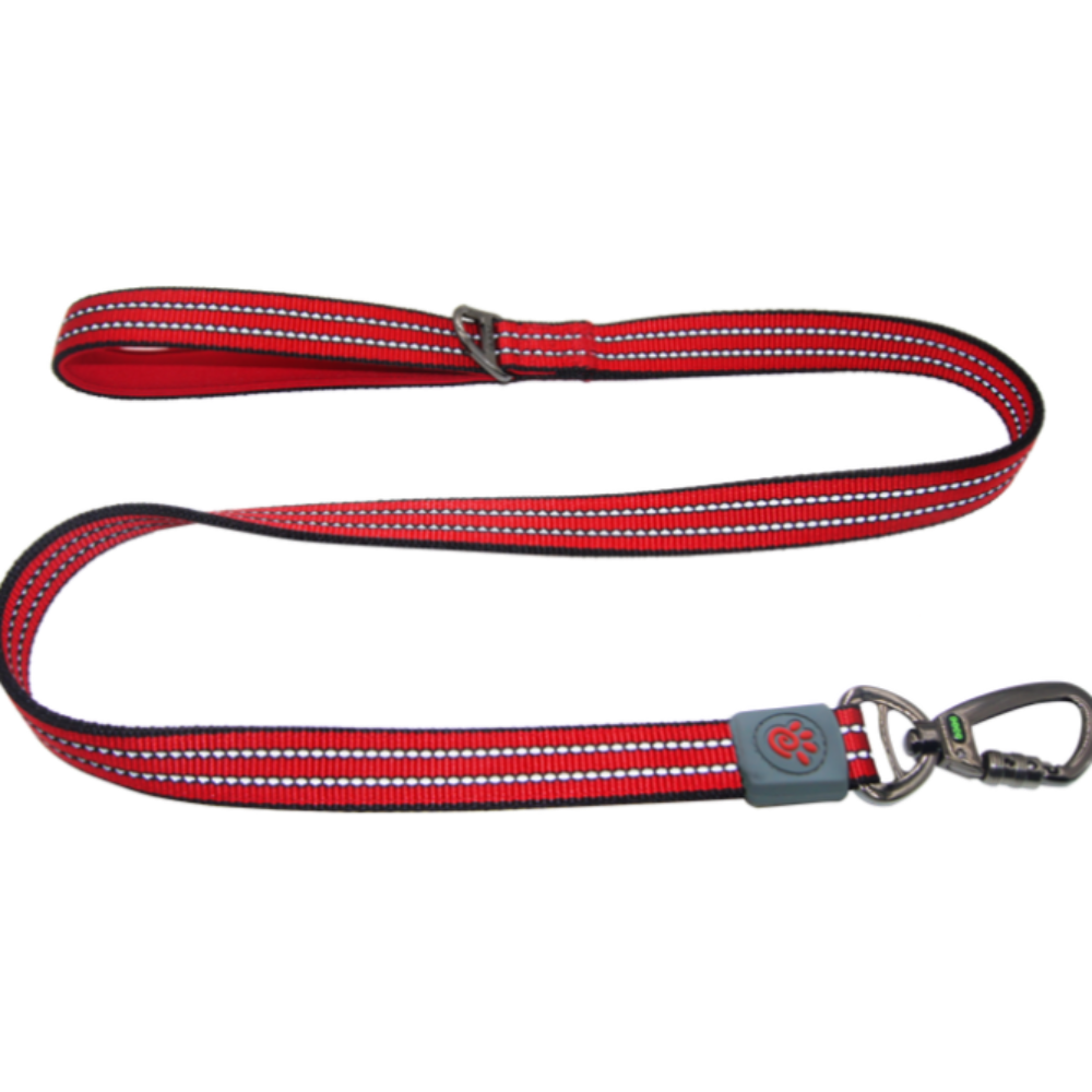 DOCO Vario Dog Leash 6ft" L, Red