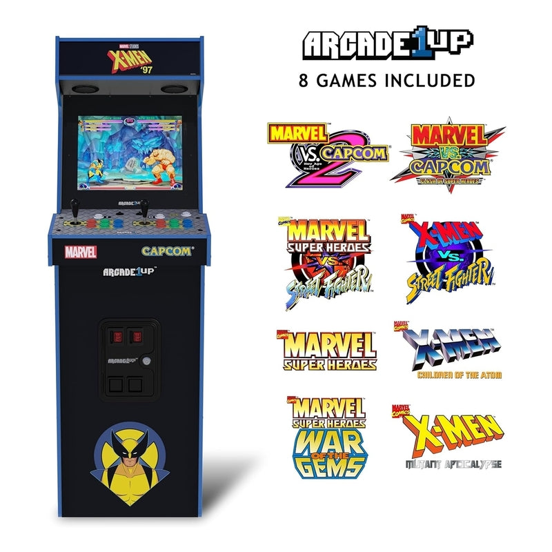 Arcade1Up Marvel VS Capcom 2 X-Men 97 Edition Deluxe Arcade
