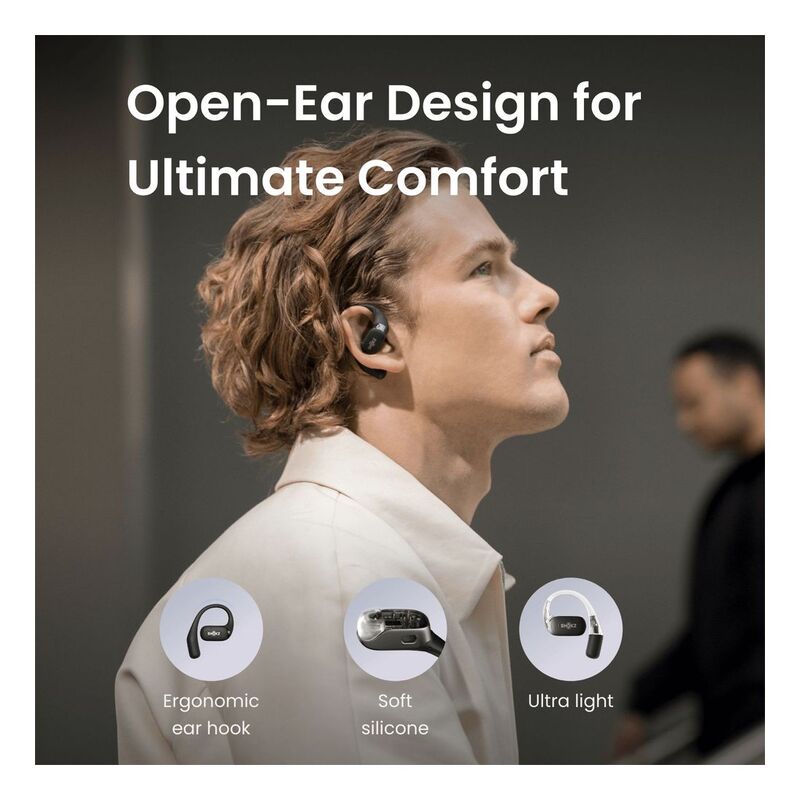 SHOKZ OPENFIT True Wireless Earphones - Black