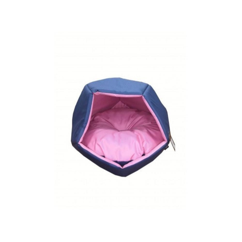 Empets Cubby House With Cushion Basic Duo, Pink & Blue