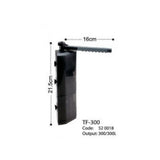 KW Zone Dophin Aquarium Triangle Internal Filter With Rainbar