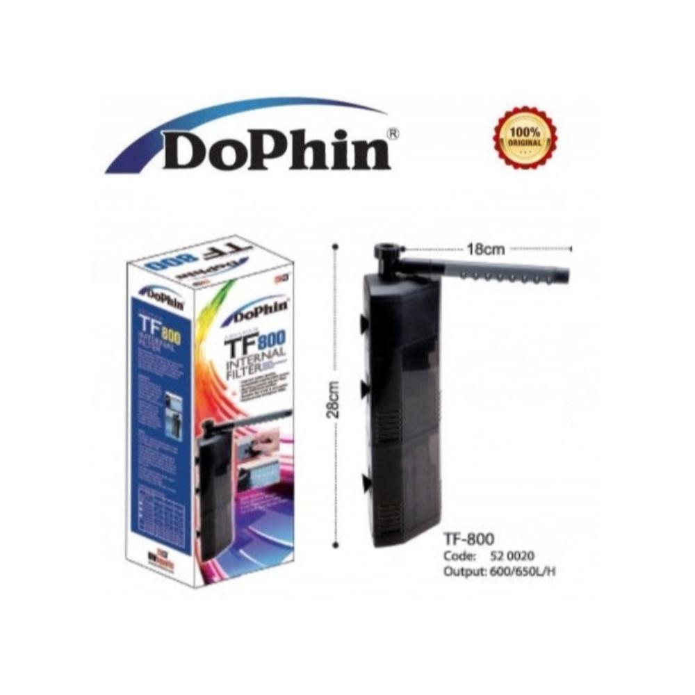 KW Zone Dophin Aquarium Triangle Internal Filter With Rainbar