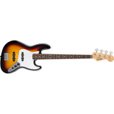 Fender 0266840500 Standard Jazz Bass, Laurel Fingerboard - 3-Color Sunburst