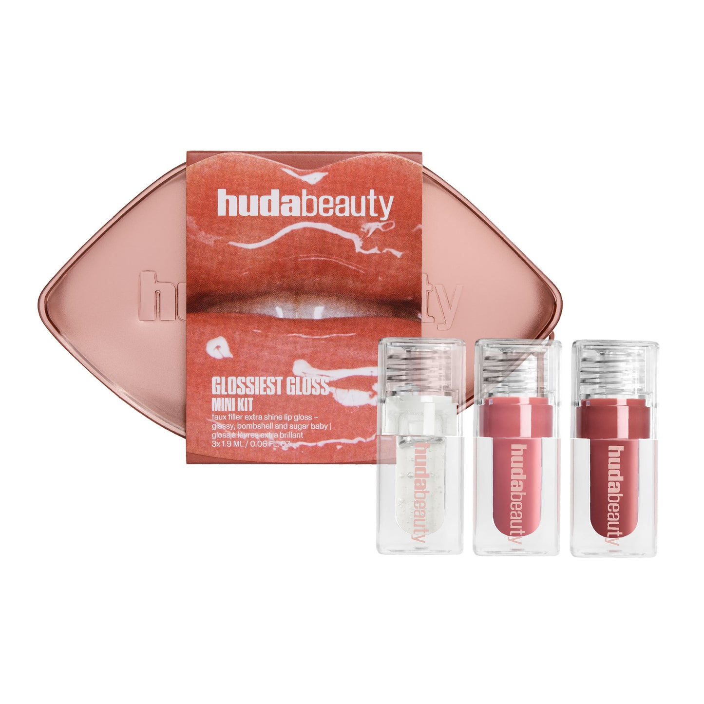 Huda Beauty Glossiest Gloss Trio Mini Kit