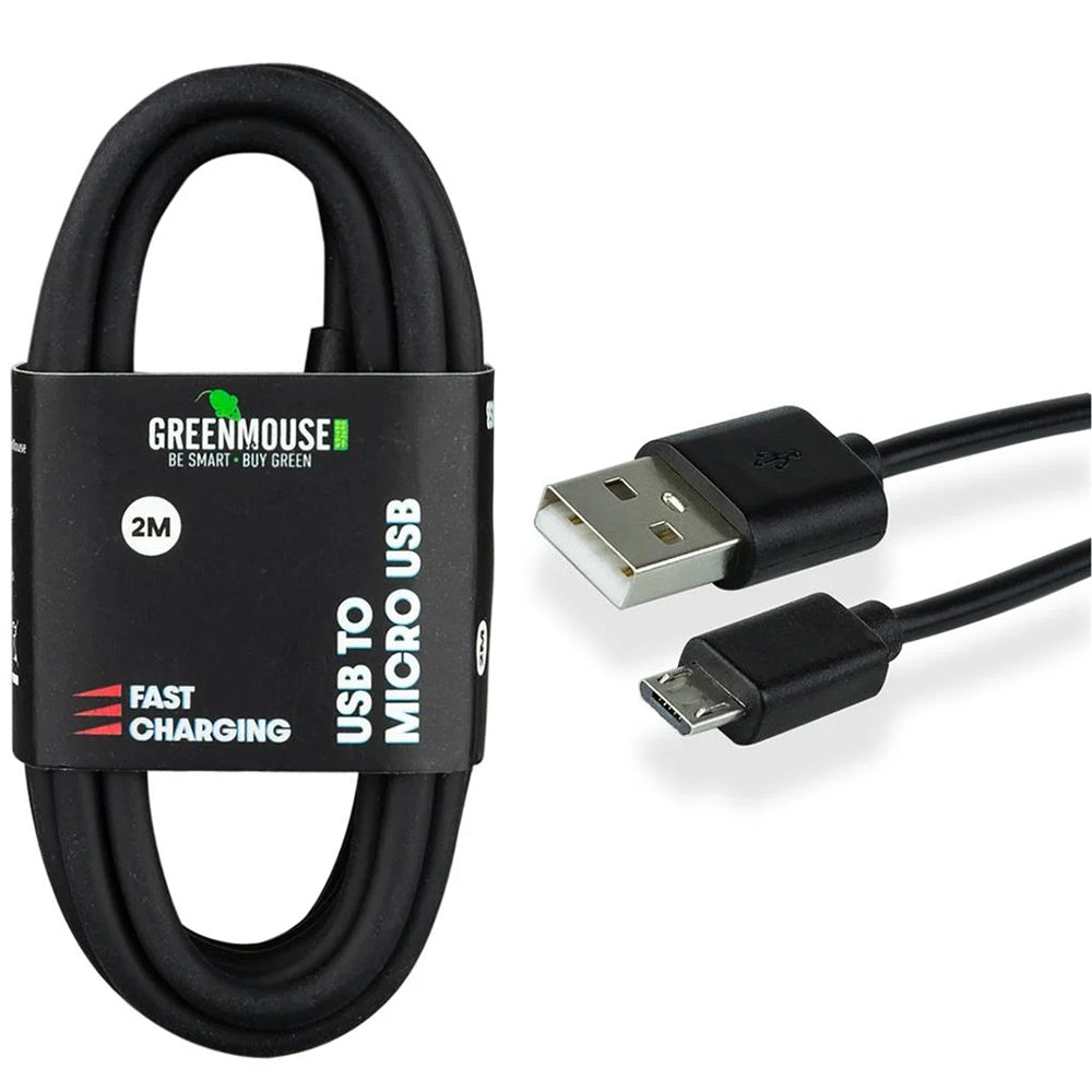 Greenmouse Micro-USB Data Cable 2m - Black