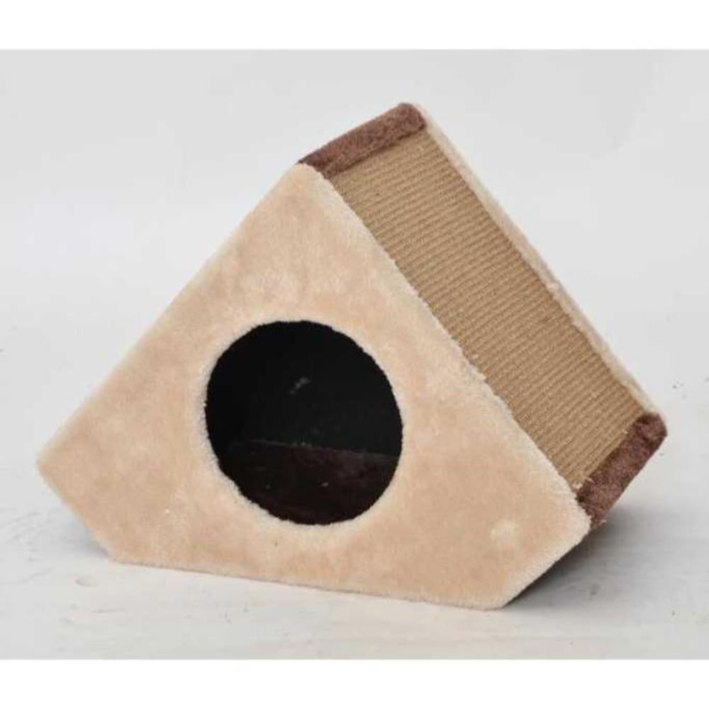 Catry Conical Cat House With Scratcher