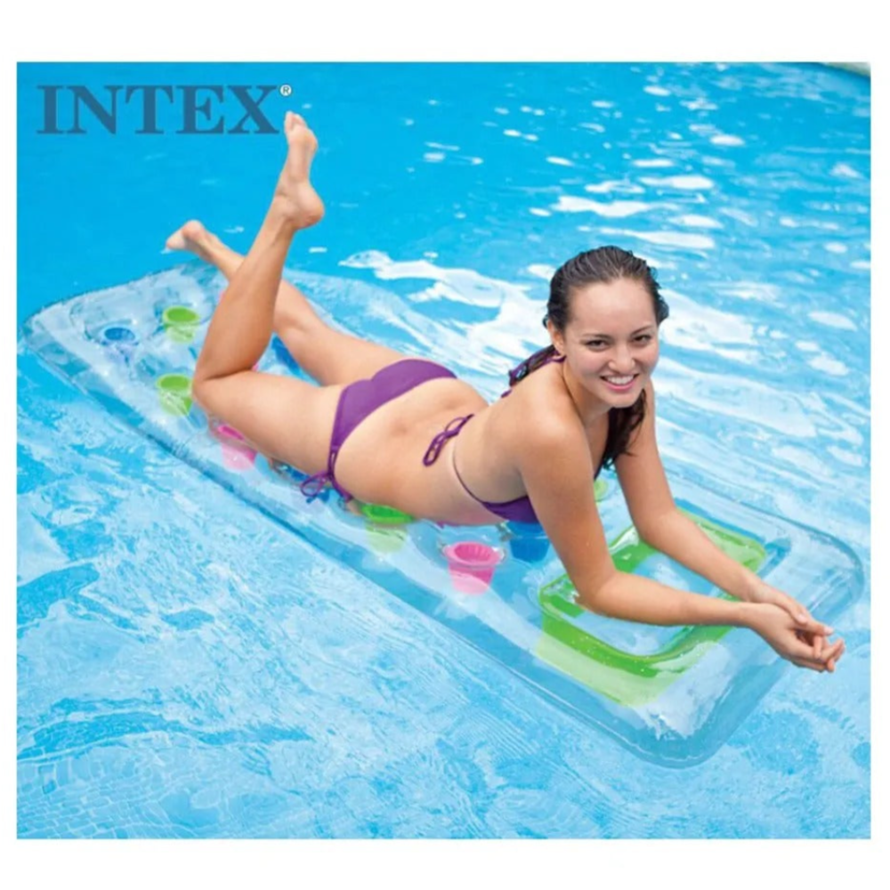Intex - 18 Pocket Suntanner Mat - Assorted